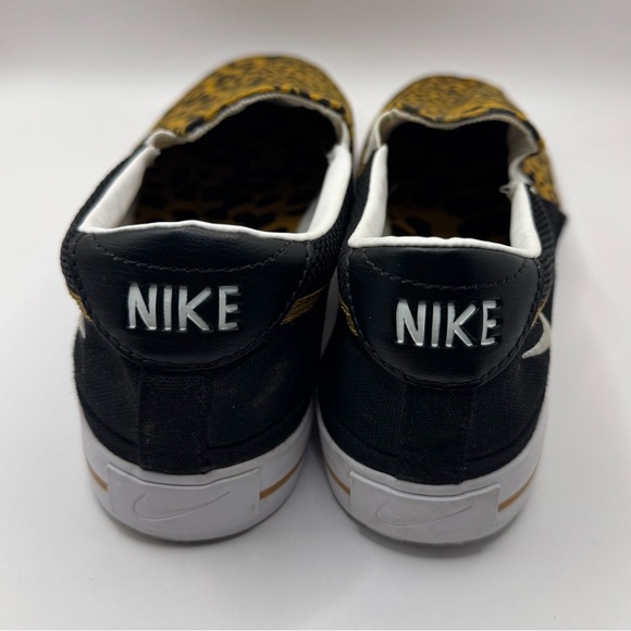 Nike Court Legacy Slip On Womens Size 8 Sneakers Shoes Leopard DJ5938-001 - Picture 3 of 7
